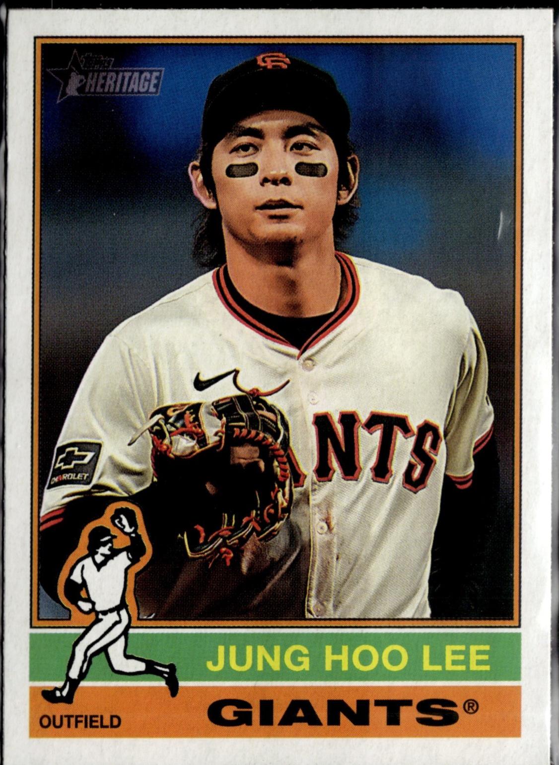 Jung Hoo Lee #112 Baseball Cards 2025 Topps Heritage