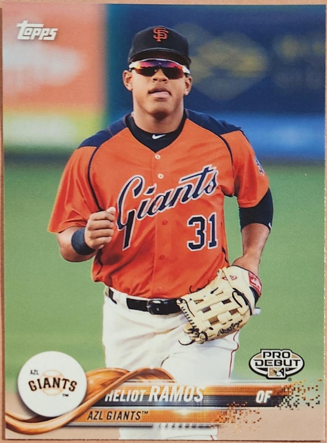 Heliot Ramos #150 2018 Topps Pro Debut Baseball