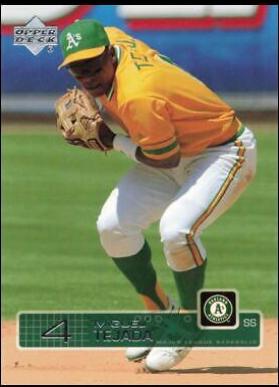 Miguel Tejada #39 Baseball Cards 2003 Upper Deck