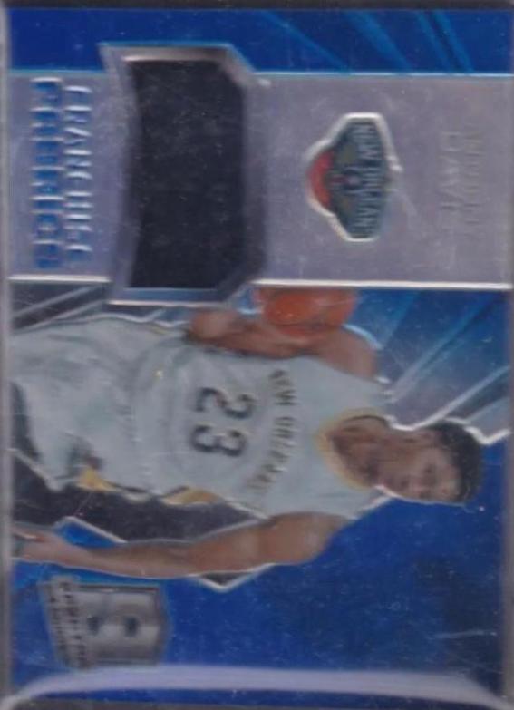 Anthony Davis #FRA-AD Basketball Cards 2014 Panini Spectra Franchise Fabrics Prizm