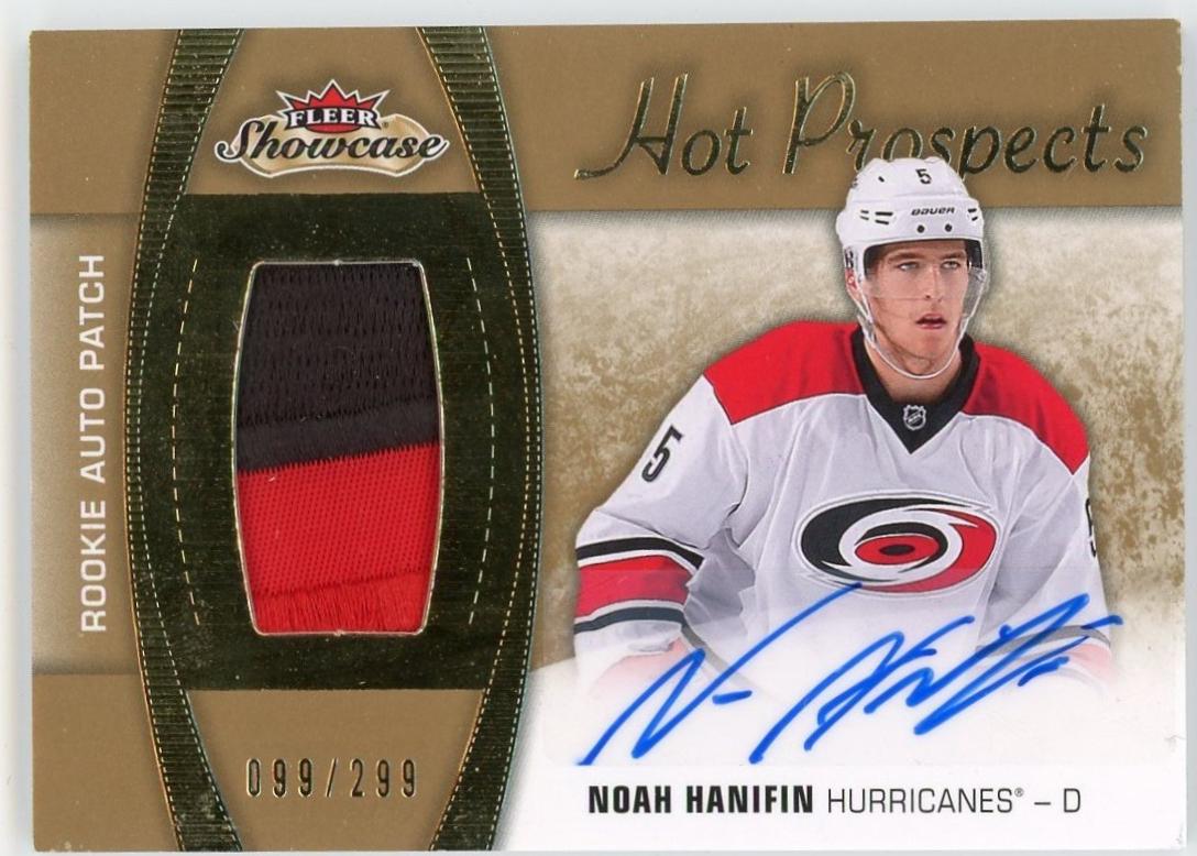 Noah Hanifin #191 2015 Fleer Showcase Hockey