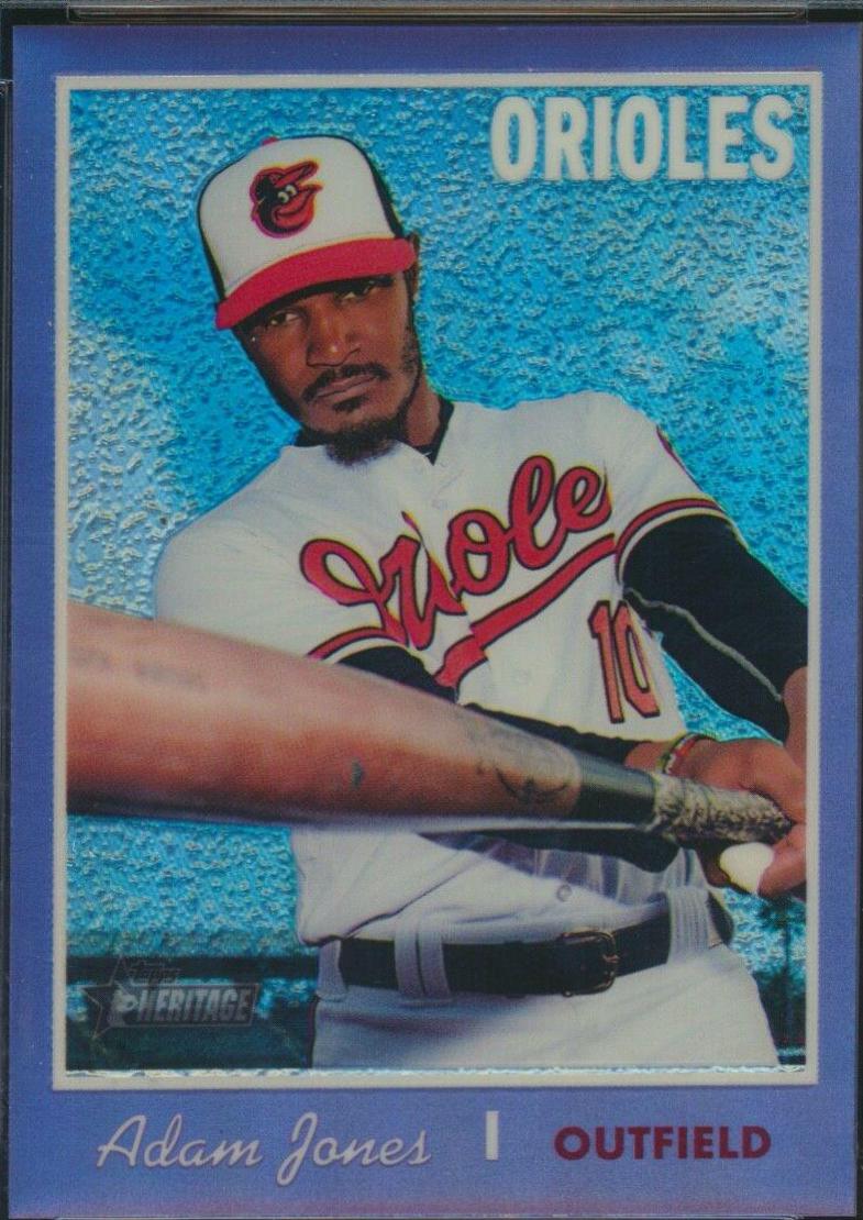 Adam Jones #THC-486 2019 Topps Heritage Baseball