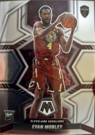 Evan Mobley #201 Basketball Cards 2021 Panini Mosaic