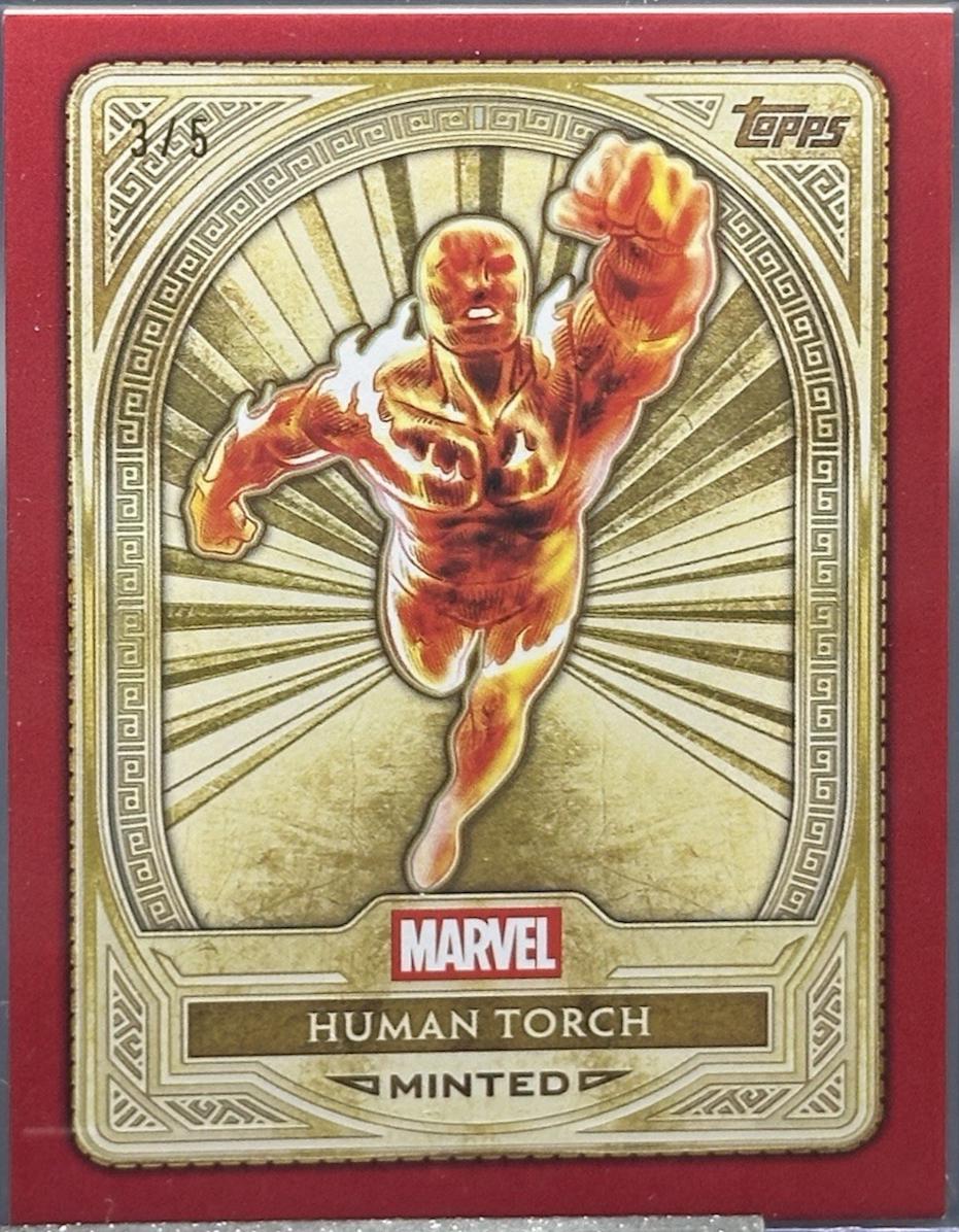 Human Torch [Red Foil] #98