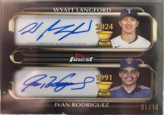 Wyatt Langford / Ivan Rodriguez