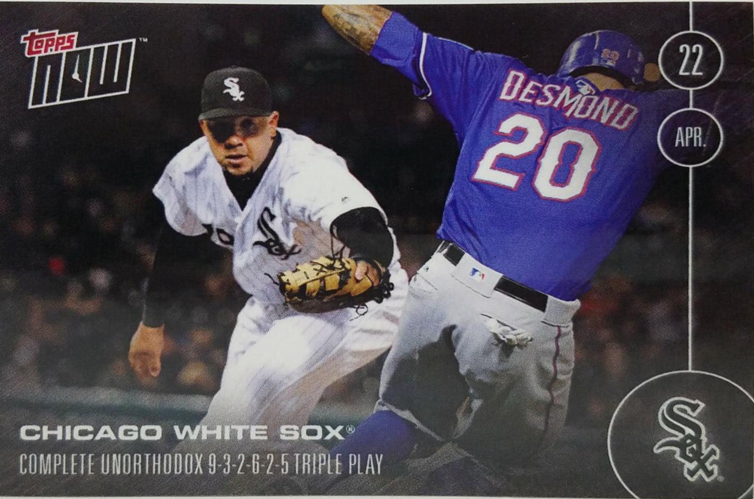 Chicago White Sox #33 Baseball Cards 2016 Topps Now