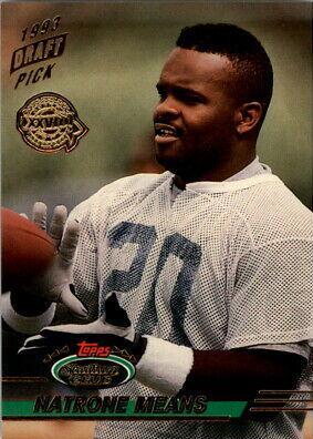 Natrone Means #21 Football Cards 1993 Stadium Club Teams Super Bowl