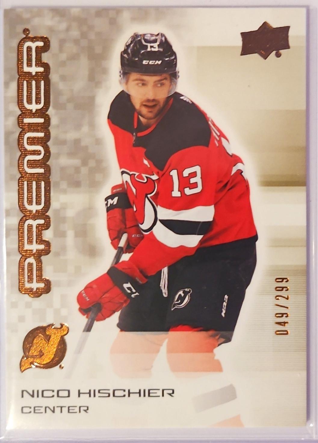 Nico Hischier #44 2024-25 Upper Deck Premier Hockey
