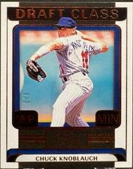 Chuck Knoblauch [Bases Loaded] #34 Baseball Cards 2024 Panini Three and Two Draft Class Prices