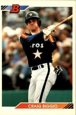 Craig Biggio #484 1992 Bowman Baseball