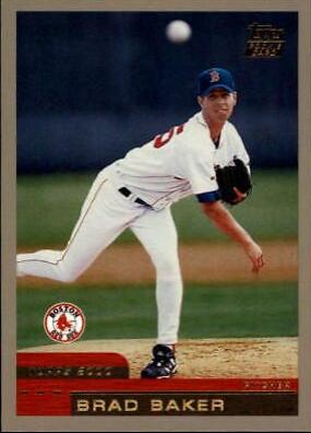 Brad Baker #T13 Baseball Cards 2000 Topps Traded