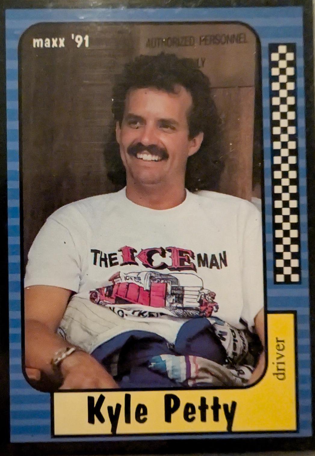 Kyle Petty #42 Racing Cards 1991 Maxx