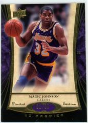 Magic Johnson #16 Basketball Cards 2007 Upper Deck Premier Prices