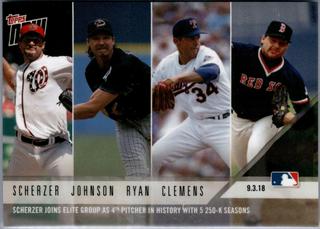 Max Scherzer, Nolan Ryan, Randy Johnson, Roger Clemens