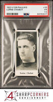 Lorne Chabot #15 Hockey Cards 1923 V128 Paulin's