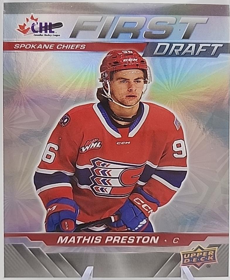Mathis Preston #FD-14 Hockey Cards 2024 Upper Deck CHL First Draft