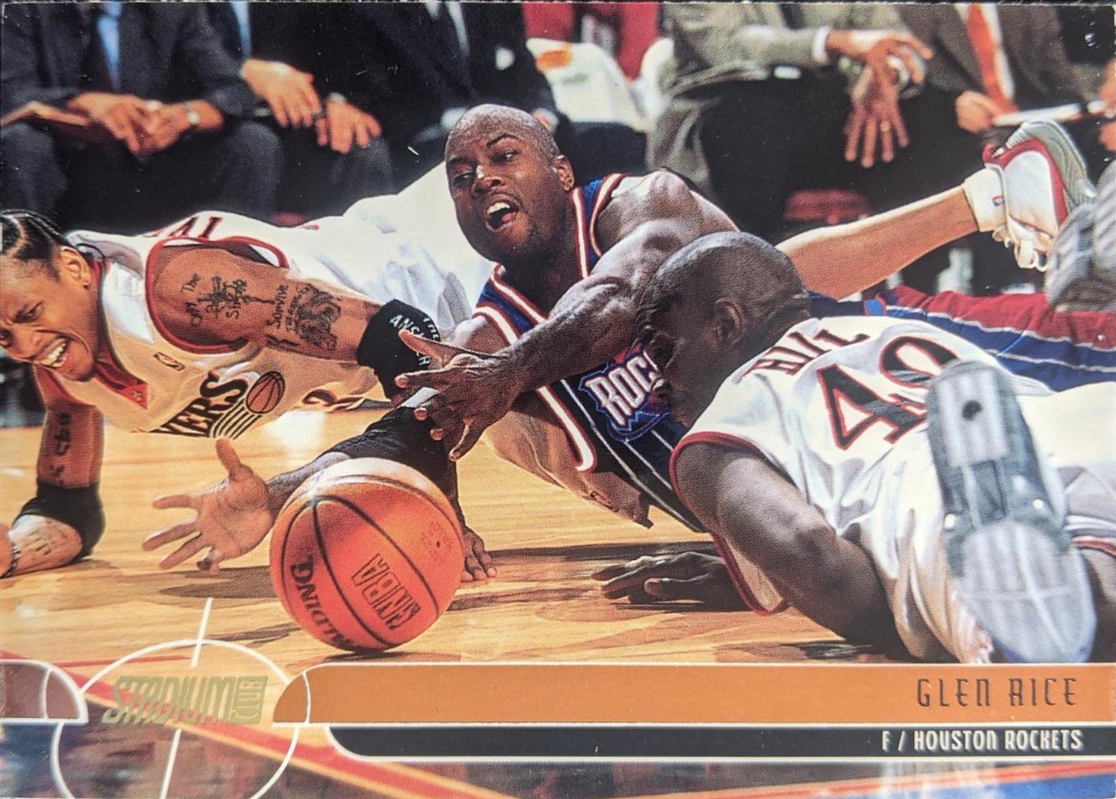 Glen Rice #83 Basketball Cards 2001 Stadium Club
