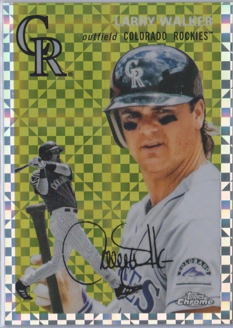 Larry Walker [X-Fractor] #484