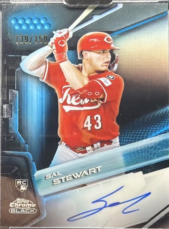 Sal Stewart [Blue Refractor] #CBA-SS