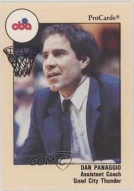 Dan Panaggio #50 Basketball Cards 1989 Procards Cba