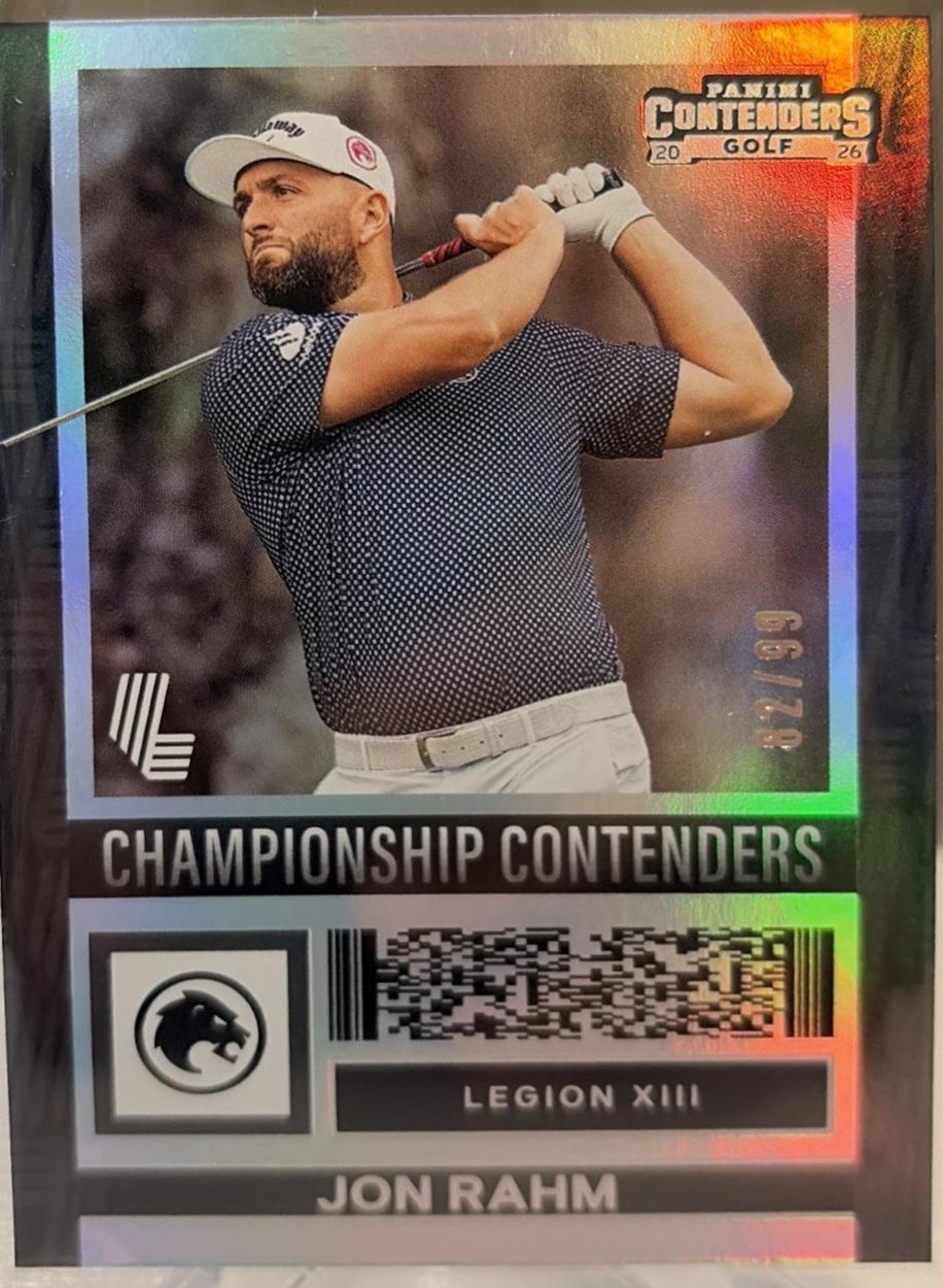 Jon Rahm #1 2026 Panini Contenders LIV Championship Golf