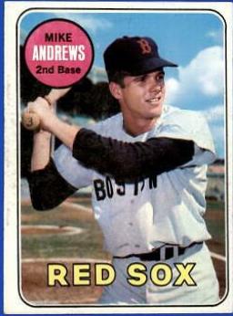 Mike Andrews #52 Baseball Cards 1969 Topps