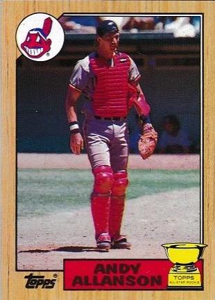 Andy Allanson #436 Baseball Cards 1987 Topps
