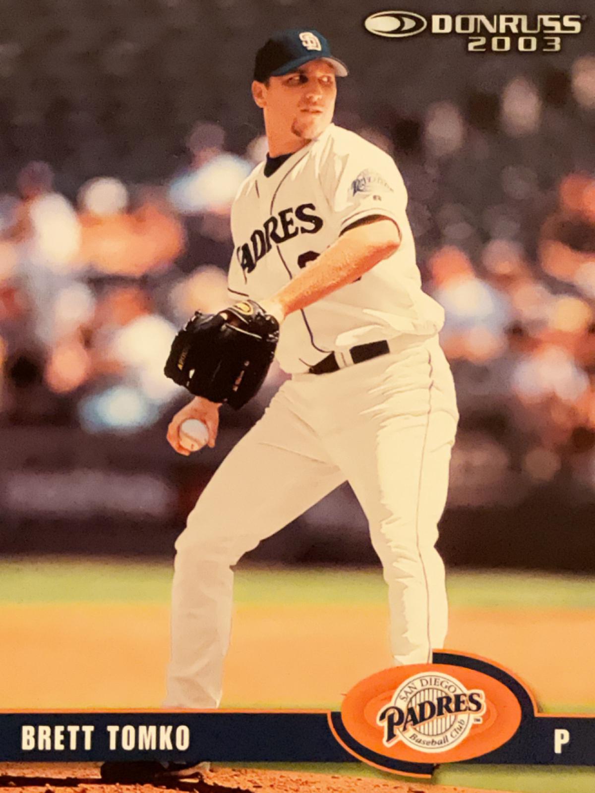 Brett Tomko #370 Baseball Cards 2003 Donruss