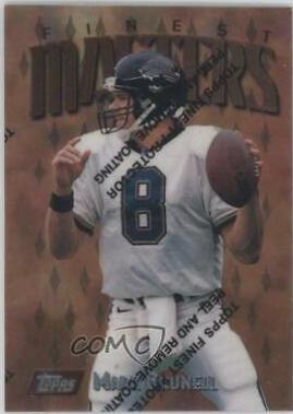 Mark Brunell #1 Football Cards 1997 Topps Finest