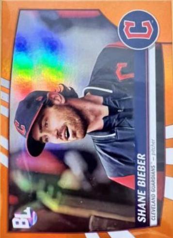 Shane Bieber [Electric Orange] #218