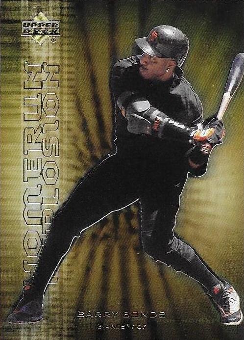Barry Bonds #HR5 Baseball Cards 2001 Upper Deck Homerun Explosion
