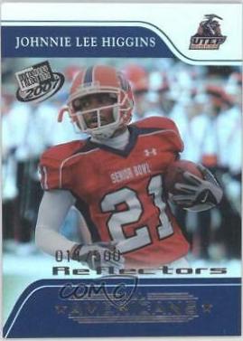 Johnnie Lee Higgins #77 2007 Press Pass Football