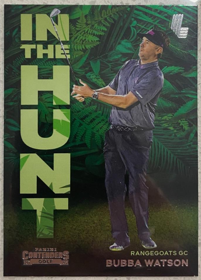 Bubba Watson #9 2026 Panini Contenders LIV In The Hunt Golf