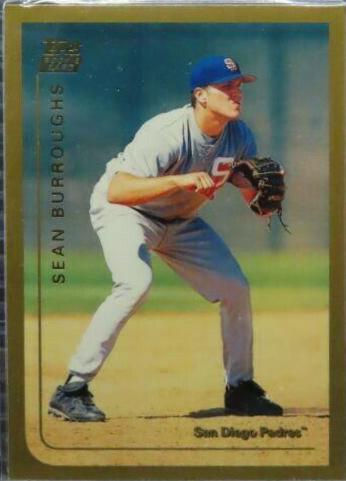 Sean Burroughs #T40 Baseball Cards 1999 Topps Traded