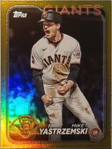 Mike Yastrzemski [Gold Foil] (2024 Topps)