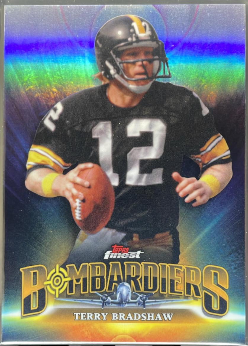 Terry Bradshaw #BB-19 Football Cards 2024 Topps Finest Bombadiers