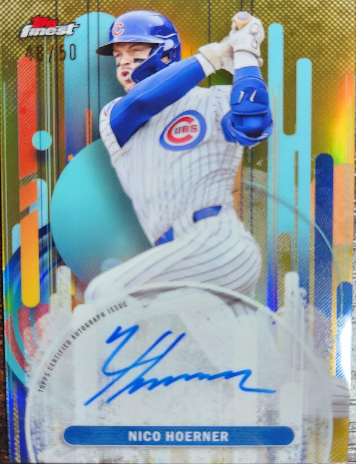 Nico Hoerner [Gold Refractor] #FA-NH