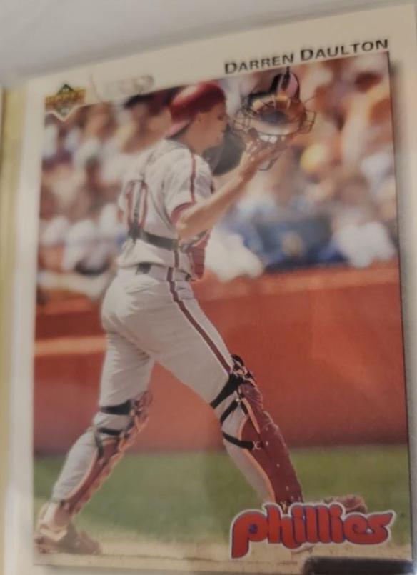 Darren Daulton #429 Baseball Cards 1992 Upper Deck