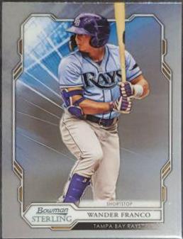Wander Franco #BPR-31 2019 Bowman Sterling Baseball