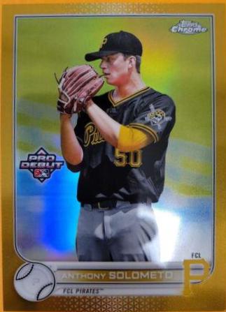 Anthony Solometo [Gold Refractor] #PDC-34