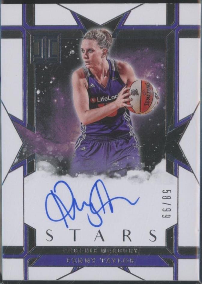 Penny Taylor #12 2025 Panini Impeccable WNBA Impeccable Stars Signatures