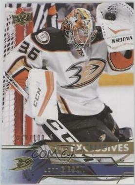 John Gibson #1 Hockey Cards 2016 Upper Deck