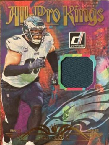 Lane Johnson #APK-17 Football Cards 2023 Panini Donruss All Pro Kings