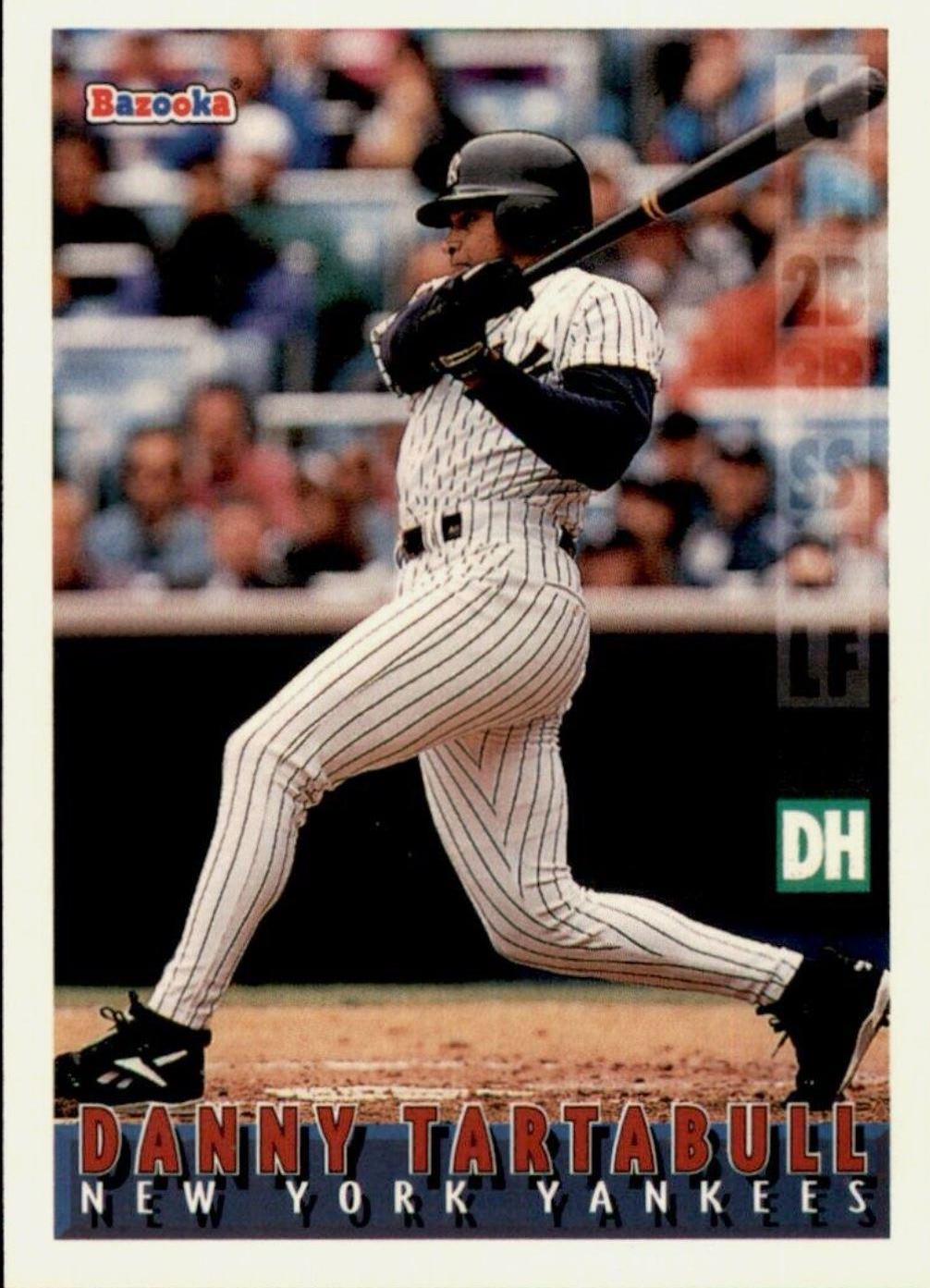 Danny Tartabull #53 Baseball Cards 1995 Bazooka