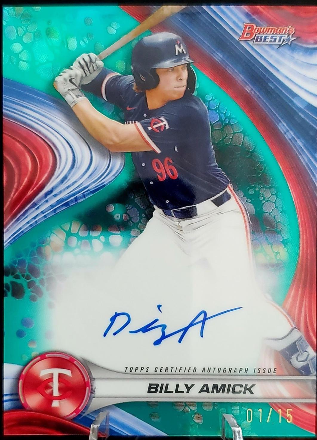 Billy Amick [Teal Refractor] #B24-BA