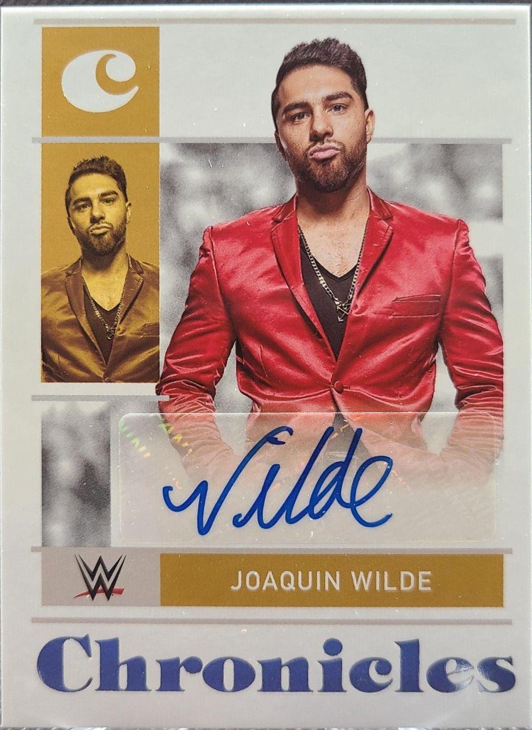 Joaquin Wilde #CS-JWD Wrestling Cards 2022 Panini Chronicles WWE Signatures