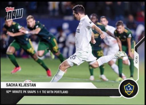 Sacha Kljestan #167 Soccer Cards 2021 Topps Now MLS