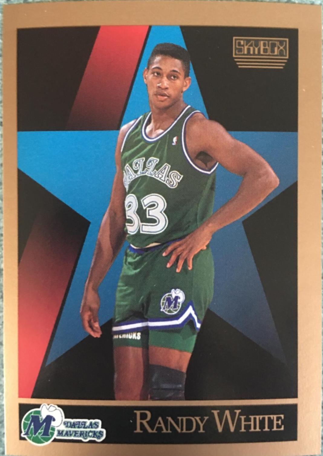 Randy White #69 Basketball Cards 1990 Skybox