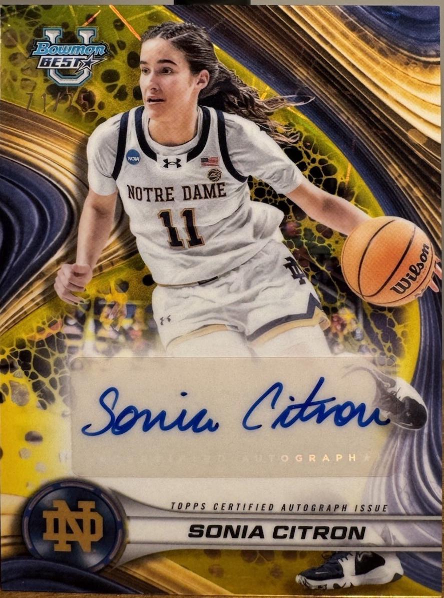 Sonia Citron [Yellow Lazer Refractor] #B24-SC