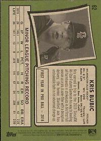 Kris Bubic #62 Baseball Cards 2020 Topps Heritage Minor League